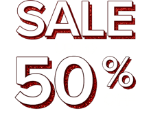 Sale - Up to 50% off