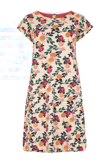 Tallahassee Organic Cotton Jersey Dress Cantaloupe