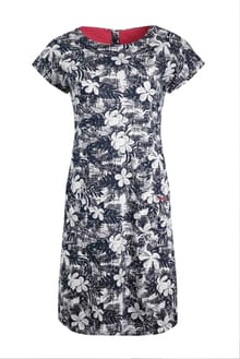 Tallahassee Organic Cotton Jersey Dress Dark Denim
