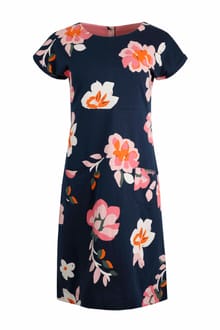 Tallahassee Organic Cotton Jersey Dress Rich Navy
