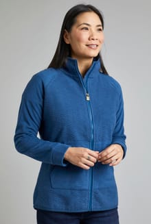 Pippy Recycled Polyester Micro Fleece Ensign Blue