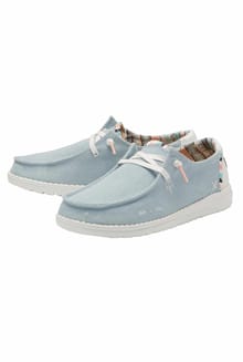 Hey Dude Wendy Canvas Shoe Light Denim