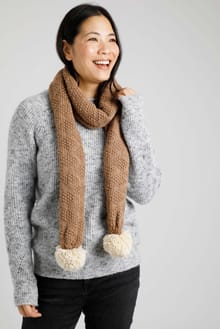 Luana Eco Texture Stitch Scarf