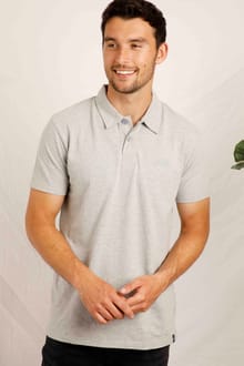 Jetstream Polo Shirt Grey Marl