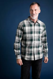Lennox Long Sleeve Flannel Shirt Cedar Green