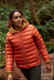 Eshka Lightweight Padded Jacket Rust