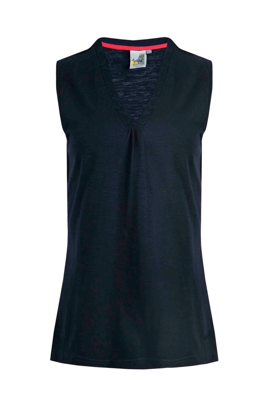 Arenas Organic Outfitter Cotton Vest Navy