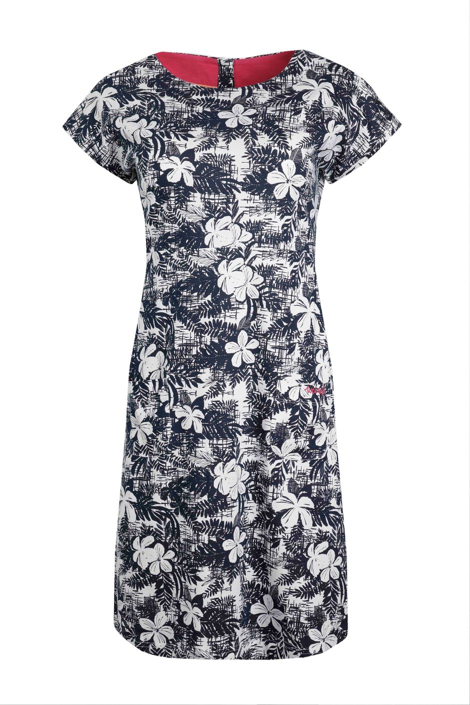 Tallahassee Organic Cotton Jersey Dress Dark Denim